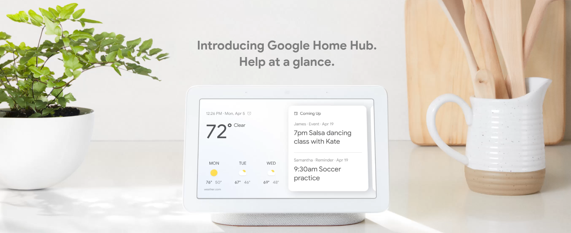 Google Home Hub: chytrý reproduktor s diplejem,který oceníte